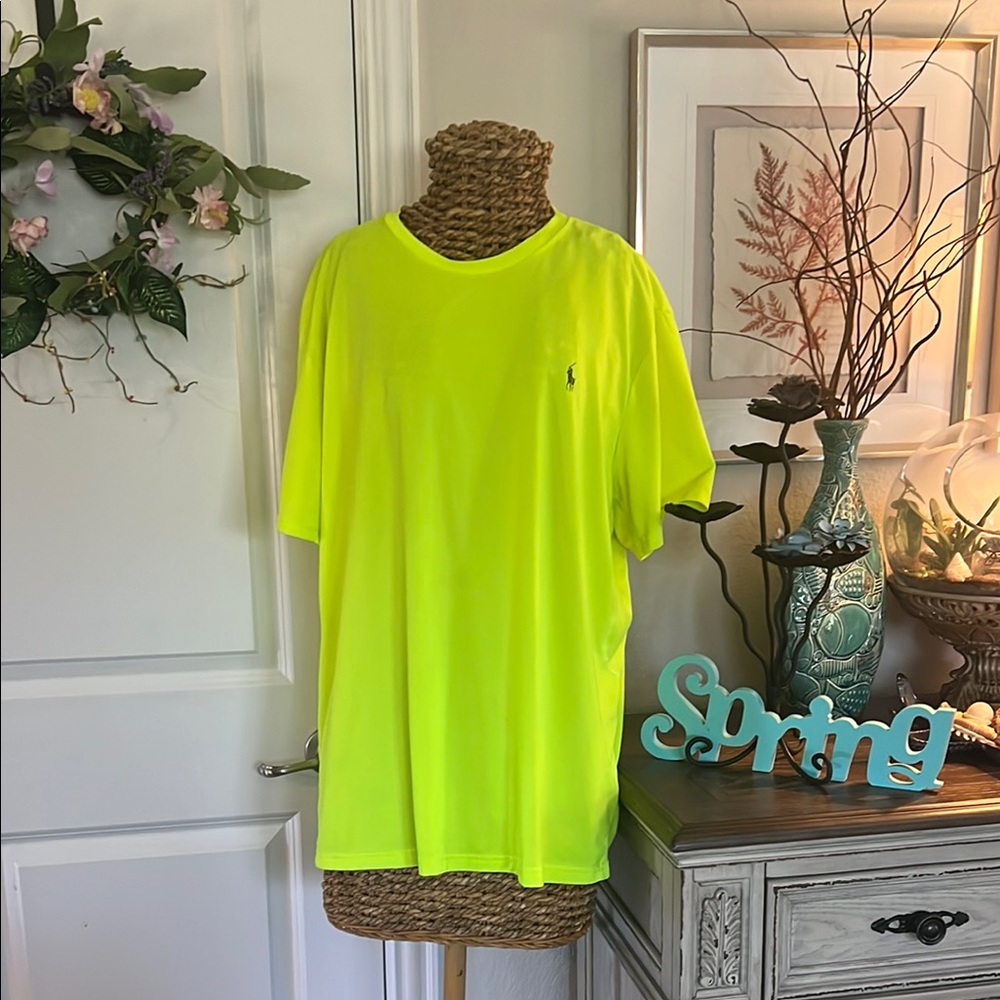 Polo by Ralph Lauren Yellow Polo Shirt Casual Style